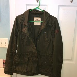 Army Green Hollister Jacket